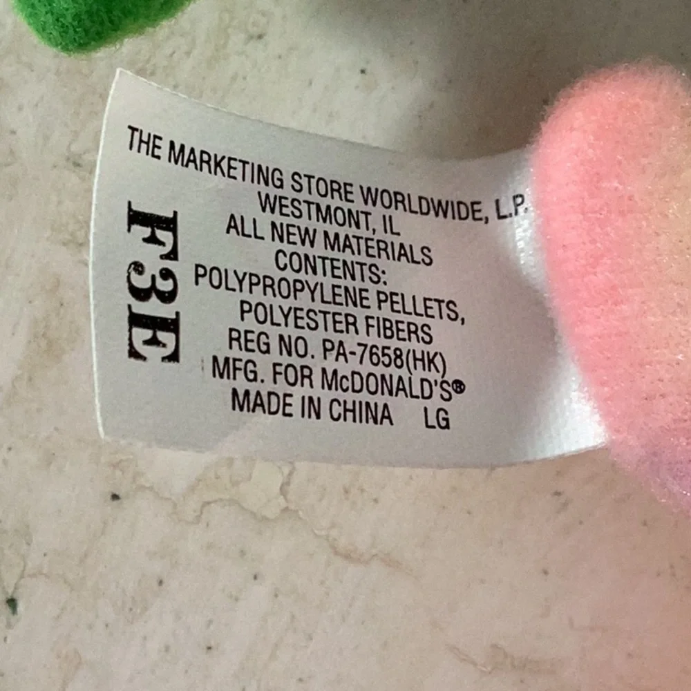 Ty Teenie Beanie Babies 1993 Vintage 90s Toys Animals Lot Of 11 McDonald’s Toy
